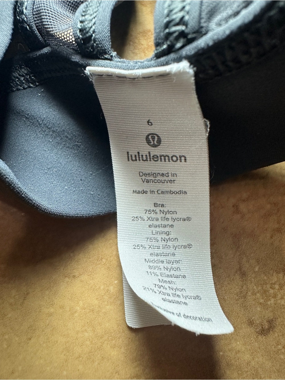 Lululemon Geared to Train Bra - 6 - Picture 3 of 3